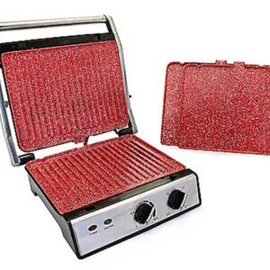 Ceramic Nonstick 5-in-1 Contact Grill & Griddle ( New with box)